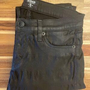 Hudson Krista Super Skinny Anniversary Black Jeans